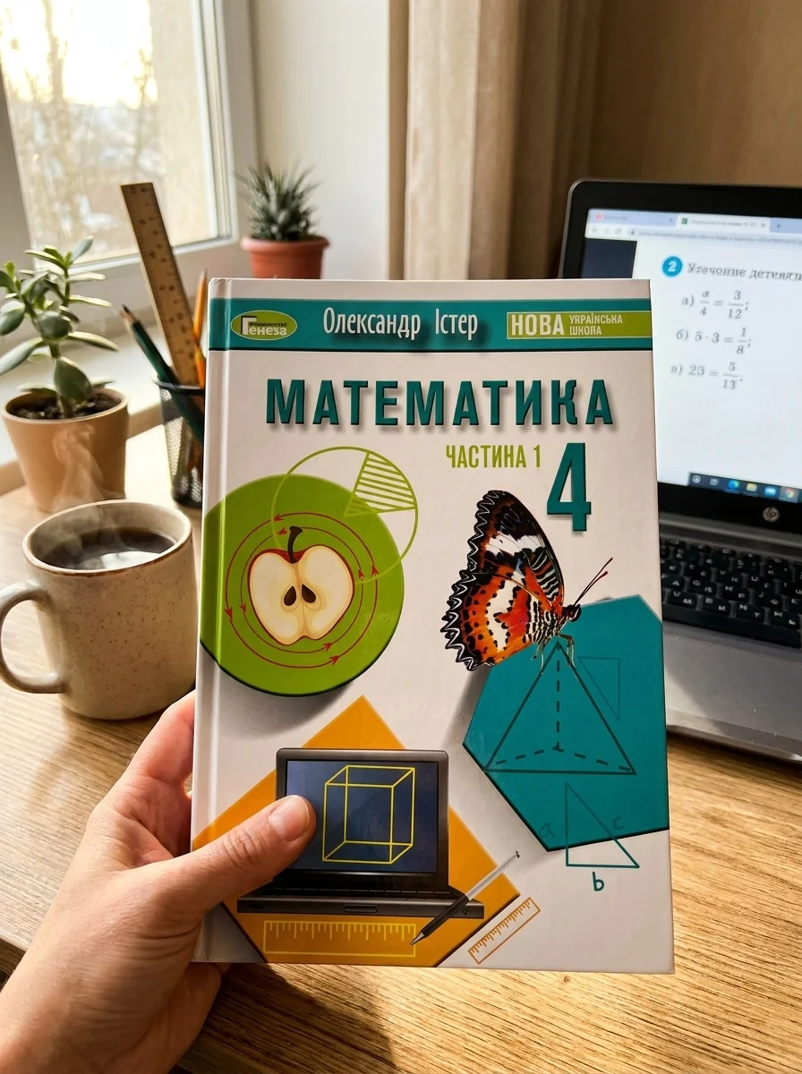 Математика. 4 клас. Підручник у 2-х частинах. Частина 1