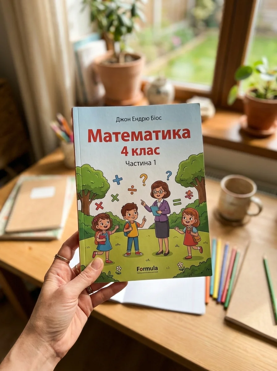 Математика 4 клас. Підручник у 2-х частинах. Частина 1 — Дитяча література