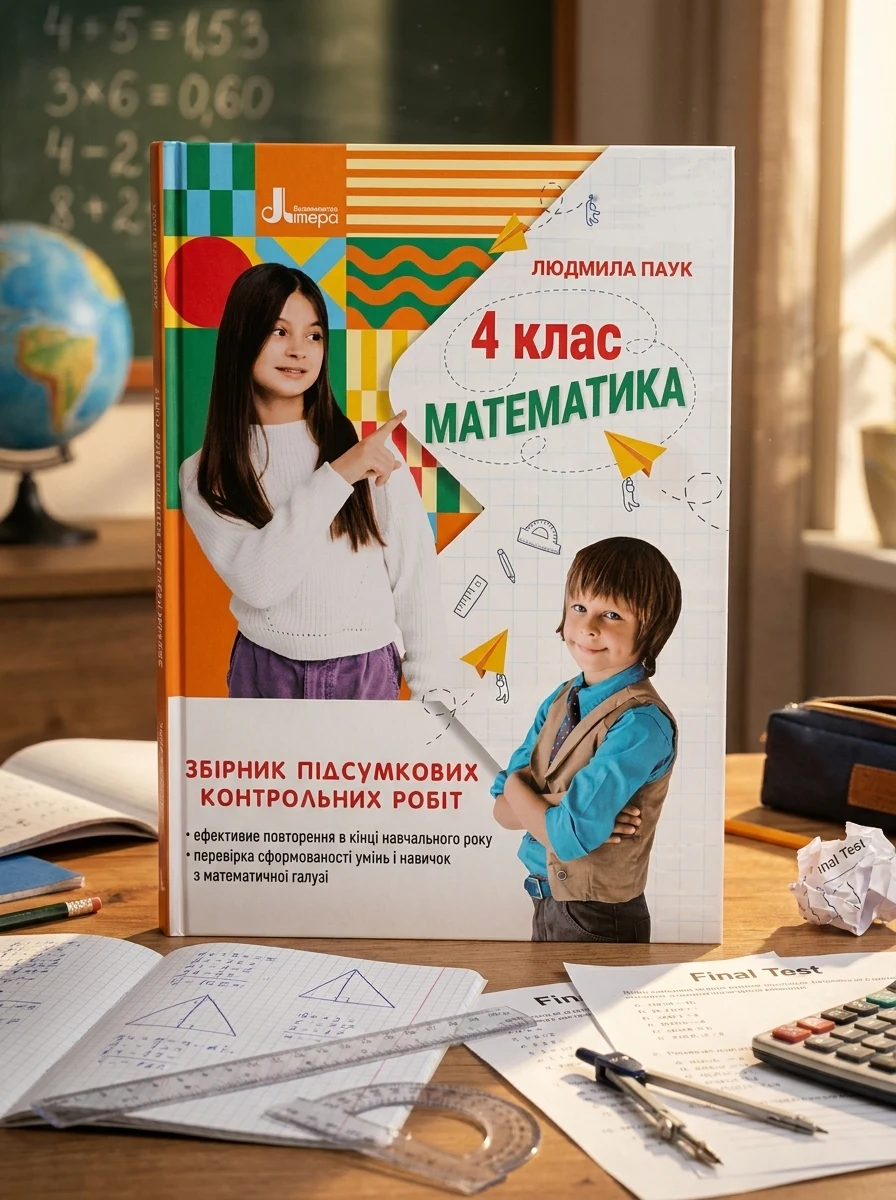 Математика. 4 клас. Збірник підсумкових контрольних робіт — Дитяча література