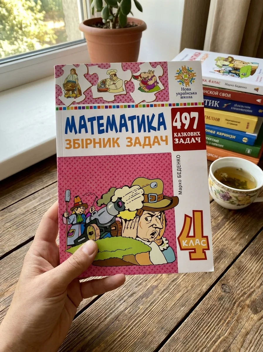 Математика. 4 клас. Збірник задач — Дитяча література