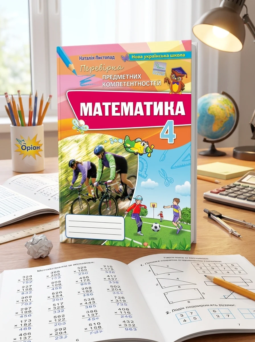 Математика 4 клас. Збірник завдань для перевірки навчальних досягнень учнів — Дитяча література