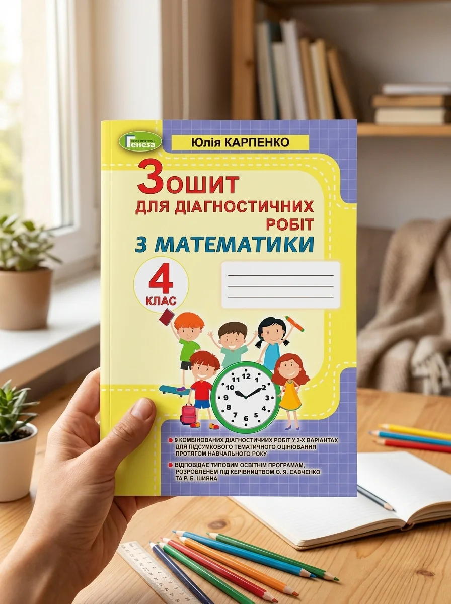Математика 4 клас. Зошит для діагностичних робіт — фото 2