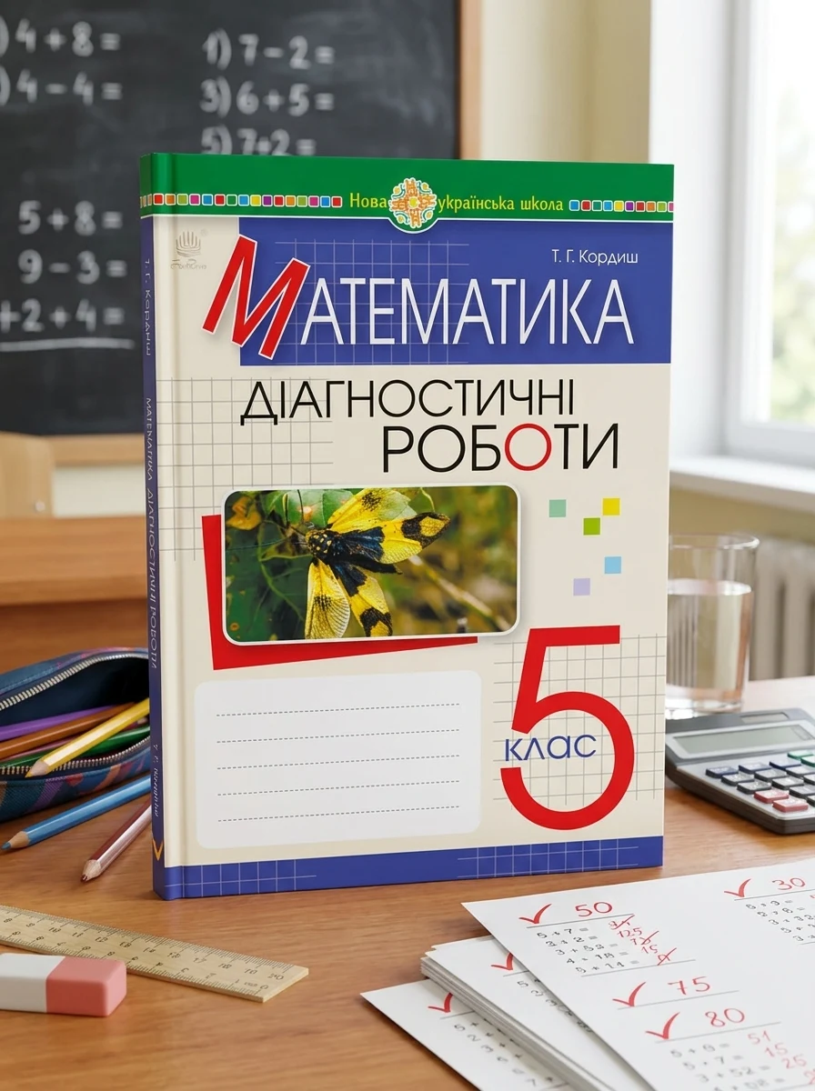 Математика. 5 клас. Діагностичні роботи — Вивчення мов