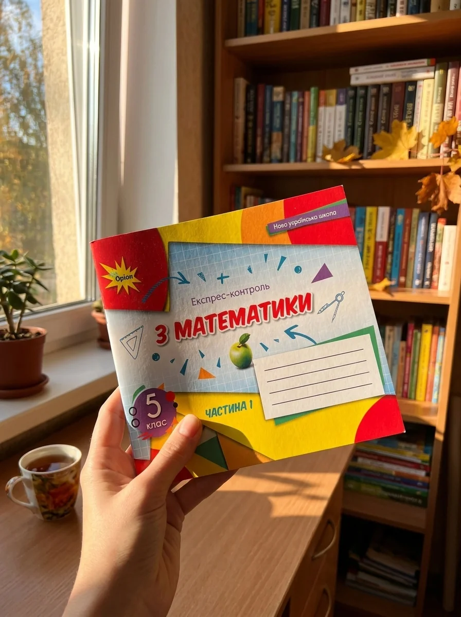 Математика 5 клас. Експрес-контроль. Частина 1 — фото 2
