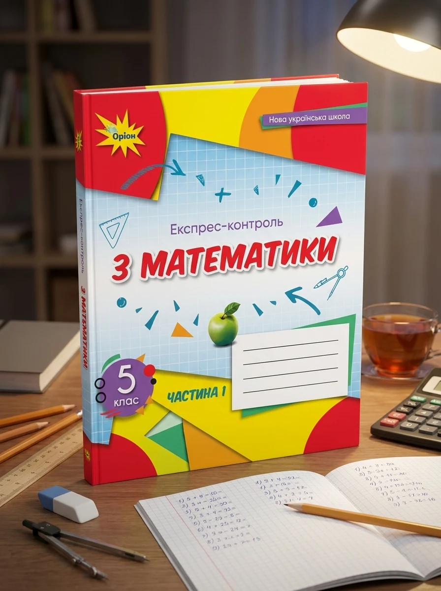 Математика 5 клас. Експрес-контроль. Частина 1 — Вивчення мов