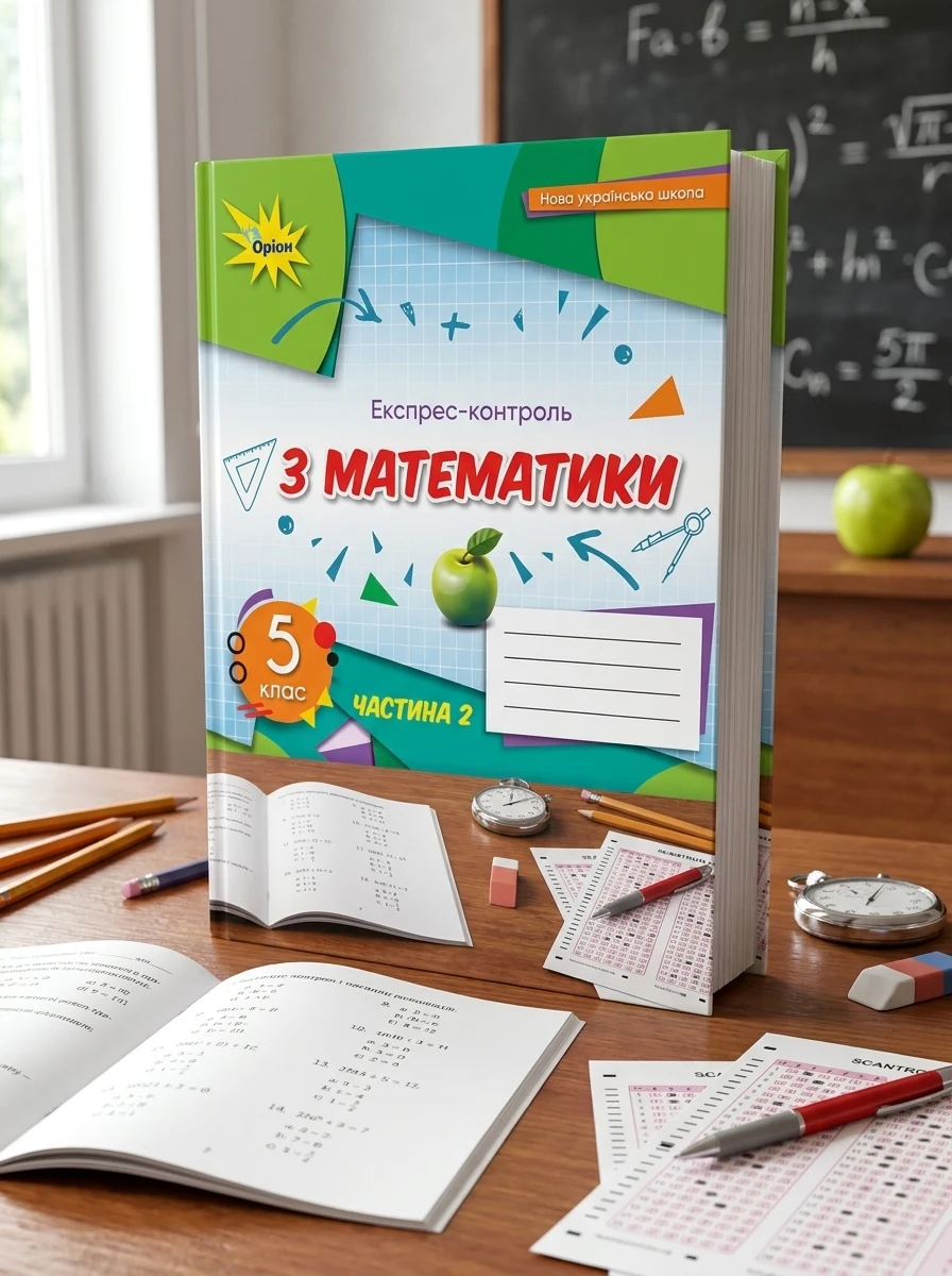 Математика 5 клас. Експрес-контроль. Частина 2 — Вивчення мов