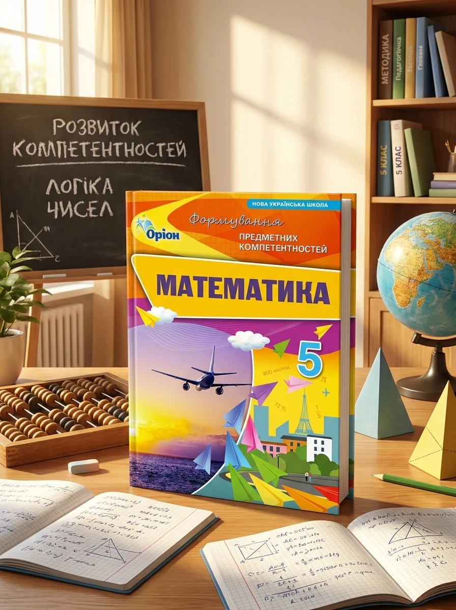 Математика. 5 клас. Формування предметних компетентностей — Вивчення мов