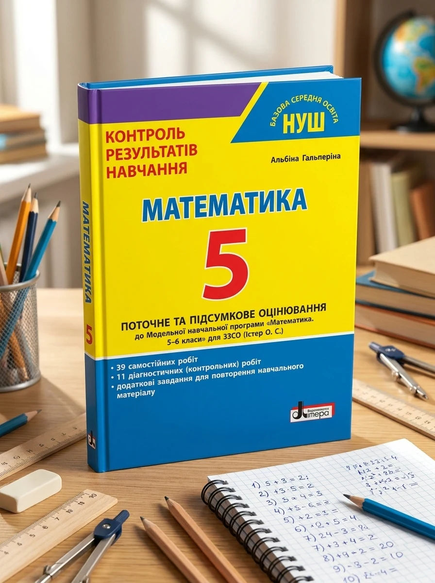 Математика. 5 клас. Контроль результатів навчання — Вивчення мов