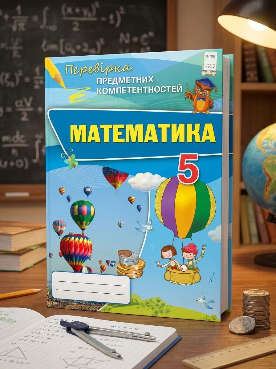 Математика 5 клас. Перевірка предметних компетентностей — Вивчення мов