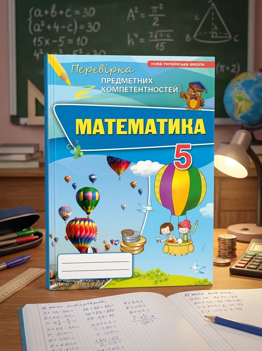 Математика. 5 клас. Перевірка предметних компетентностей. Збірник завдань — Вивчення мов