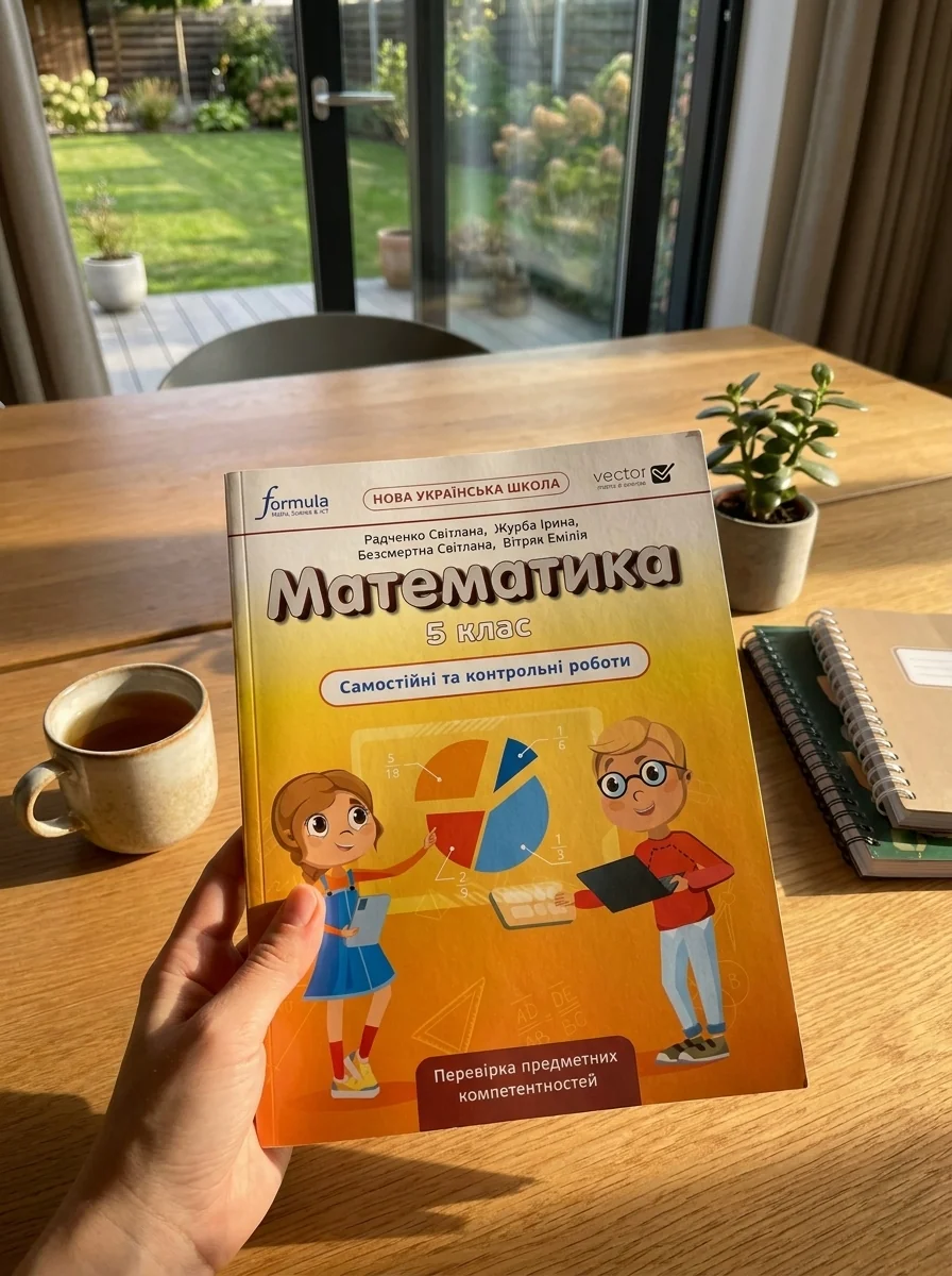 Математика 5 клас. Самостійні та контрольні роботи