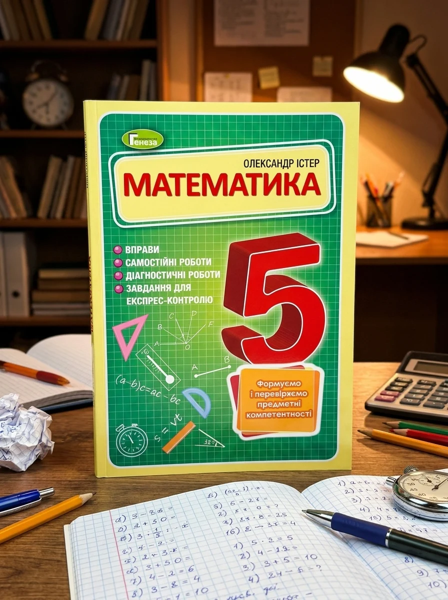 Математика 5 клас. Вправи, самостійні роботи, тематичні контрольні роботи, експрес-контроль — Вивчення мов