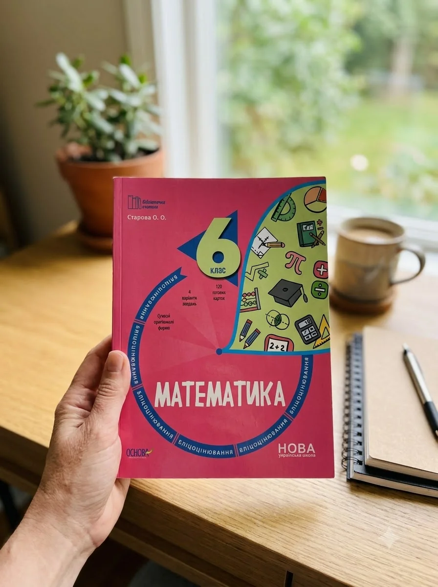 Математика. 6 клас. Бліцоцінювання — Вивчення мов