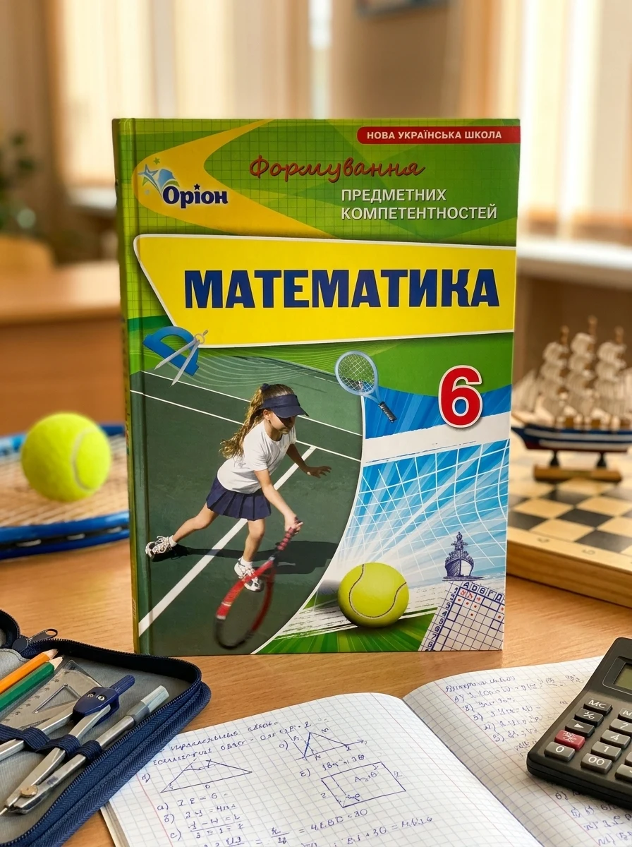 Математика. 6 клас. Формування предметних компетентностей