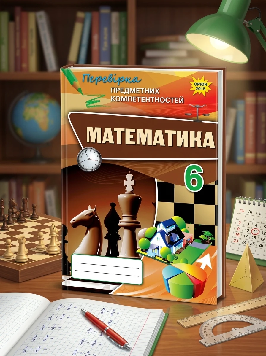 Математика 6 клас. Перевірка предметних компетентностей — Вивчення мов