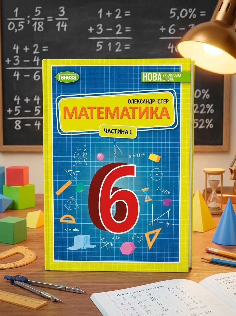 Математика 6 клас. Підручник. Частина 1 — Вивчення мов
