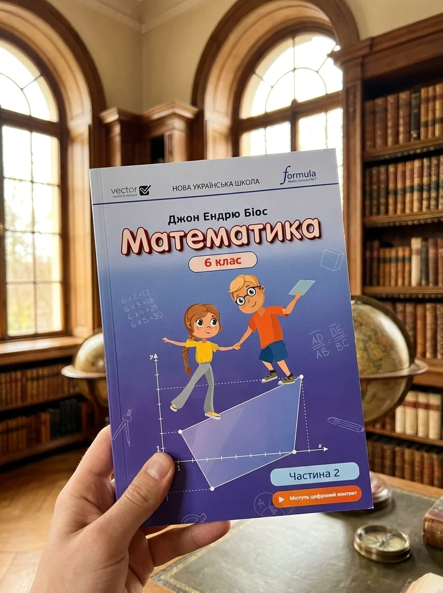 Математика 6 клас. Підручник. Частина 2 — Вивчення мов