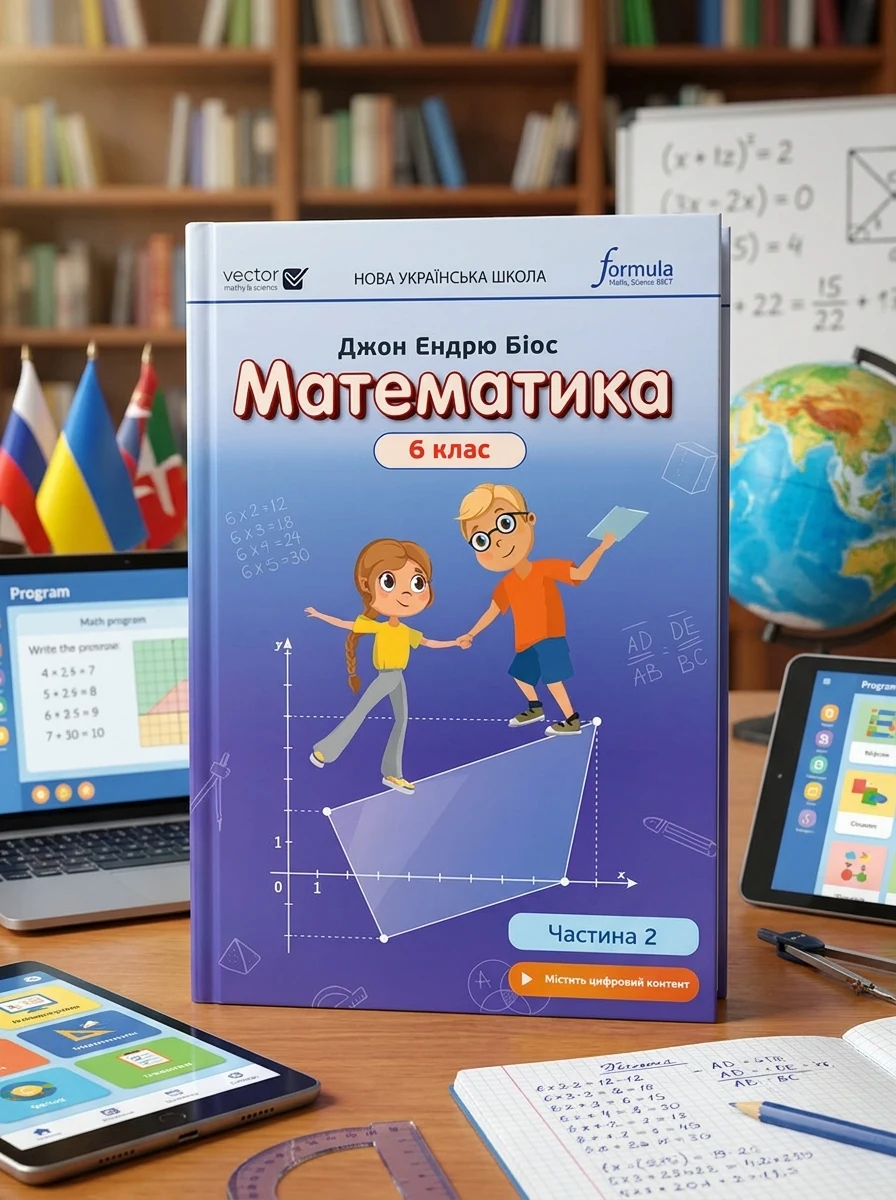 Математика 6 клас. Підручник. Частина 2 — фото 2