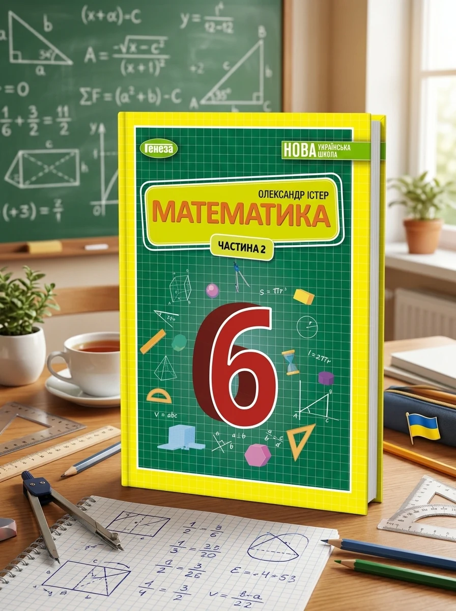 Математика 6 клас. Підручник. Частина 2