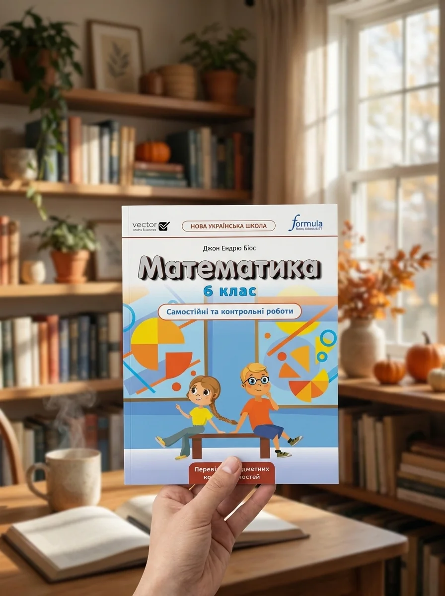 Математика 6 клас. Самостійні та контрольні роботи