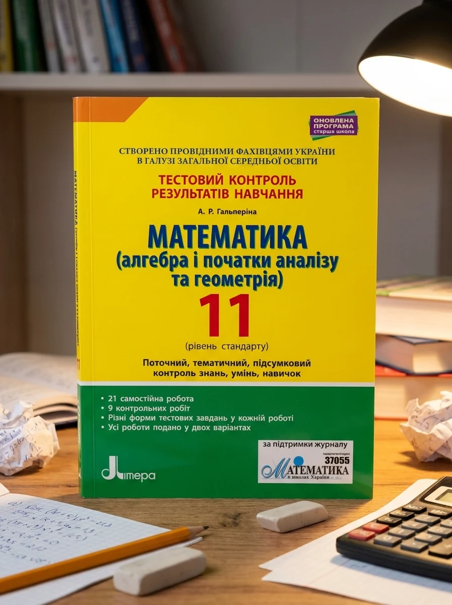 Математика (алгебра і початки аналізу та геометрія). 11 клас (рівень стандарту). Тестовий контроль результатів навчання — Вивчення мов