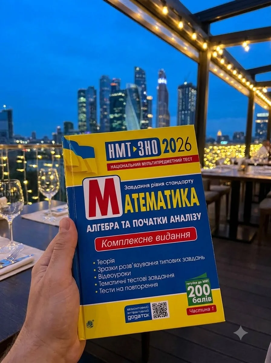 Математика. Алгебра та початки аналізу. ЗНО та НМТ 2026: Комплексне видання. Частина І — Наука та психологія