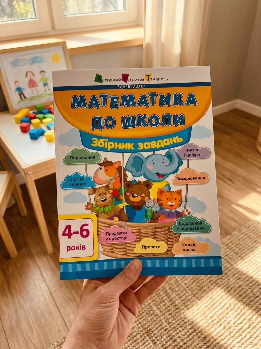 Математика до школи. Збірник завдань 4-6 років — Підготовка до школи
