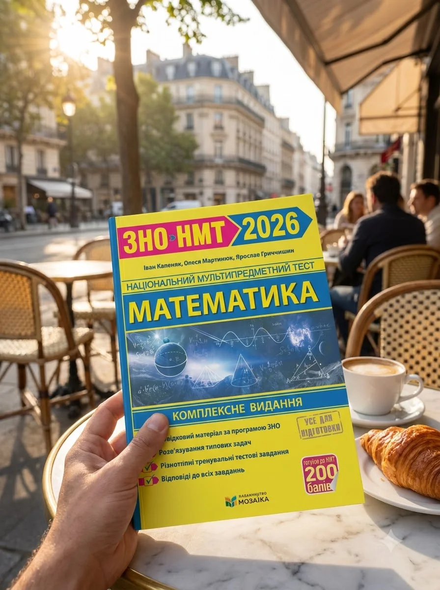 Математика. Комплексна підготовка до ЗНО/НМТ 2026 — Навчальна література