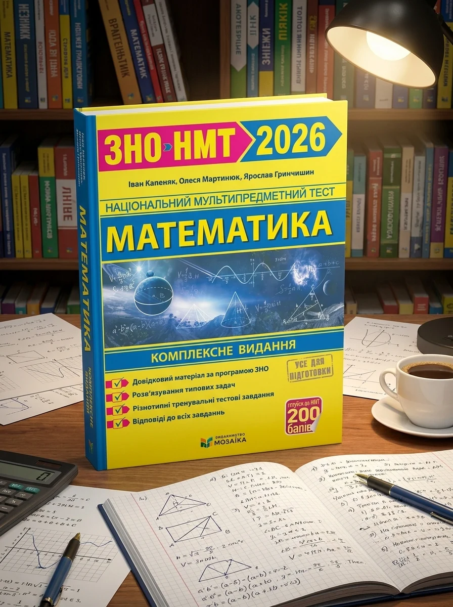 Математика. Комплексна підготовка до ЗНО/НМТ 2026 — фото 2