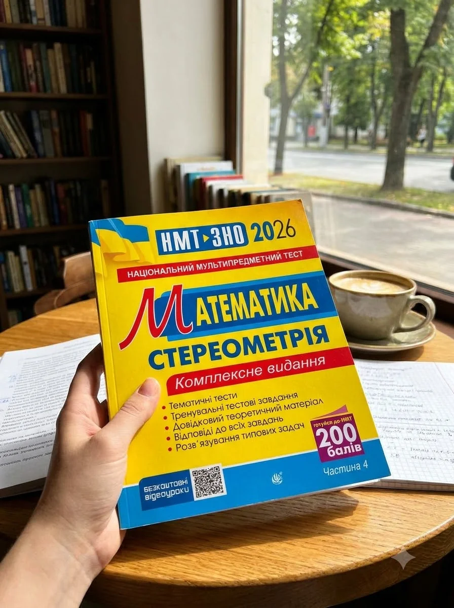 Математика. Комплексне видання. Частина ІV. Стереометрія. ЗНО і НМТ. 2026