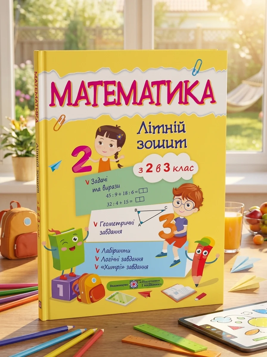 Математика. Літній зошит. З 2 в 3-й клас — фото 2