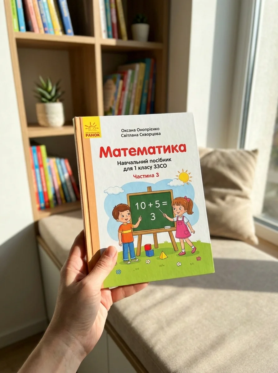 Математика. Навчальний посібник для 1 класу 3ЗСО. Частина 3 — Дитяча література
