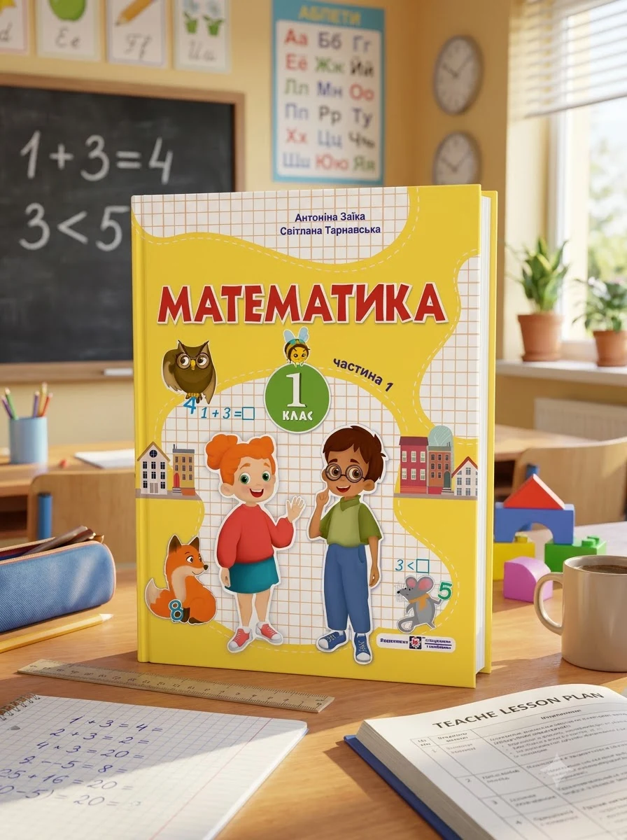 Математика: навчальний посібник для 1 класу. Частина 1 (Заїка) — фото 2