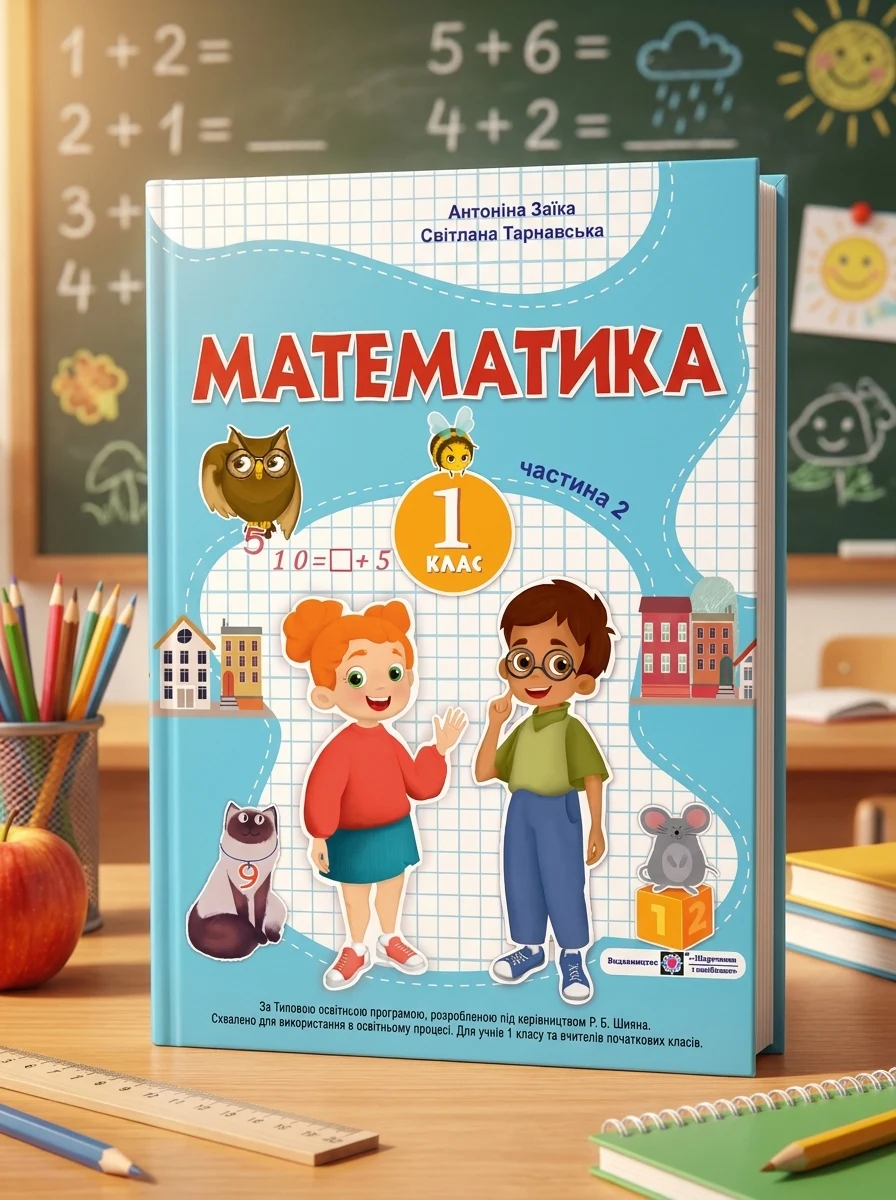 Математика: навчальний посібник для 1 класу. Частина 2 (Заїка) — фото 2