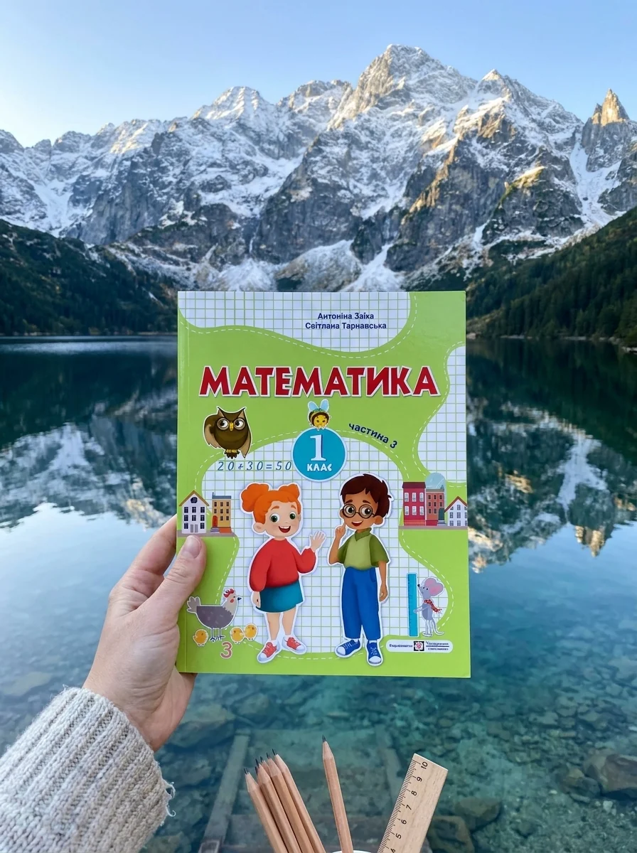 Математика: навчальний посібник для 1 класу. Частина 3 (Заїка) — Навчальна література