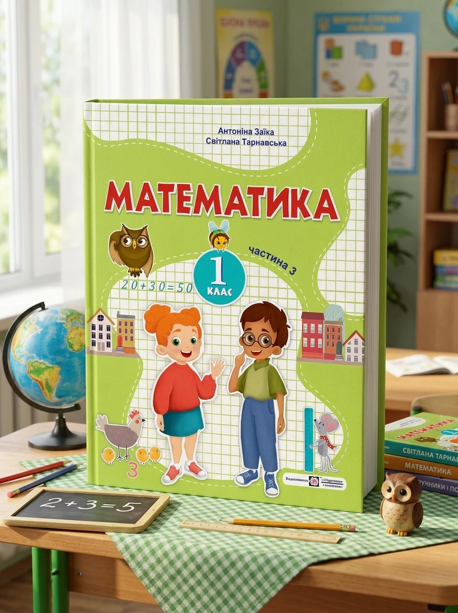 Математика: навчальний посібник для 1 класу. Частина 3 (Заїка) — фото 2