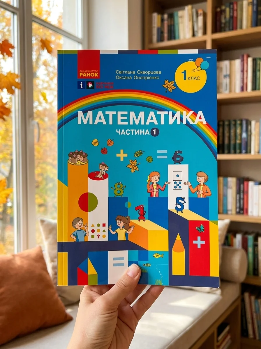 Математика. Навчальний посібник для 1 класу ЗЗСО. Частина 1 — Дитяча література