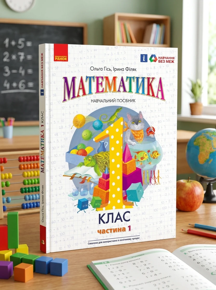 Математика навчальний посібник для 1 класу ЗЗСО. Частина 1 — Дитяча література