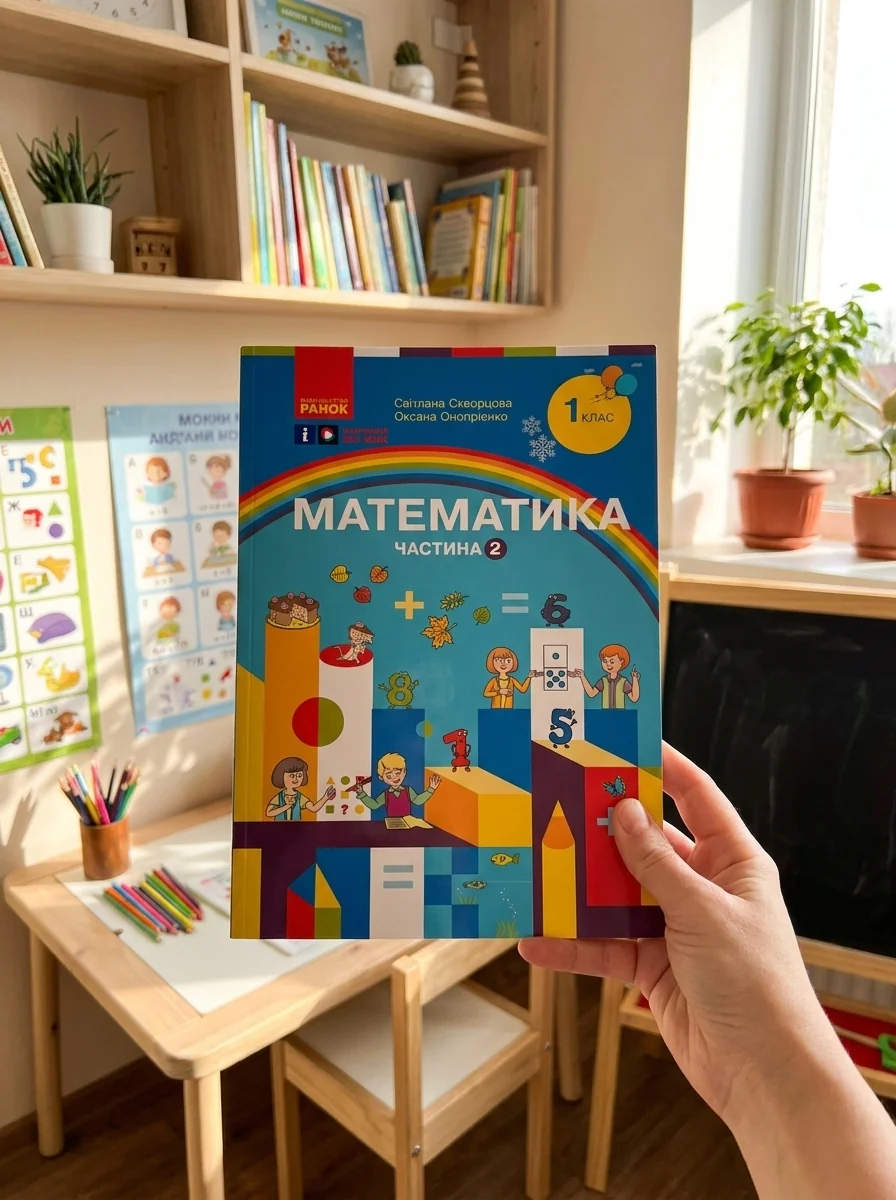 Математика. Навчальний посібник для 1 класу ЗЗСО. Частина 2 — Дім, сім'я, релігія