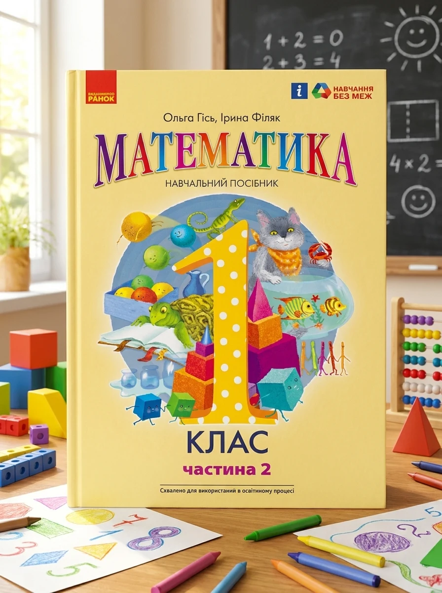 Математика навчальний посібник для 1 класу ЗЗСО. Частина 2 — Дитяча література