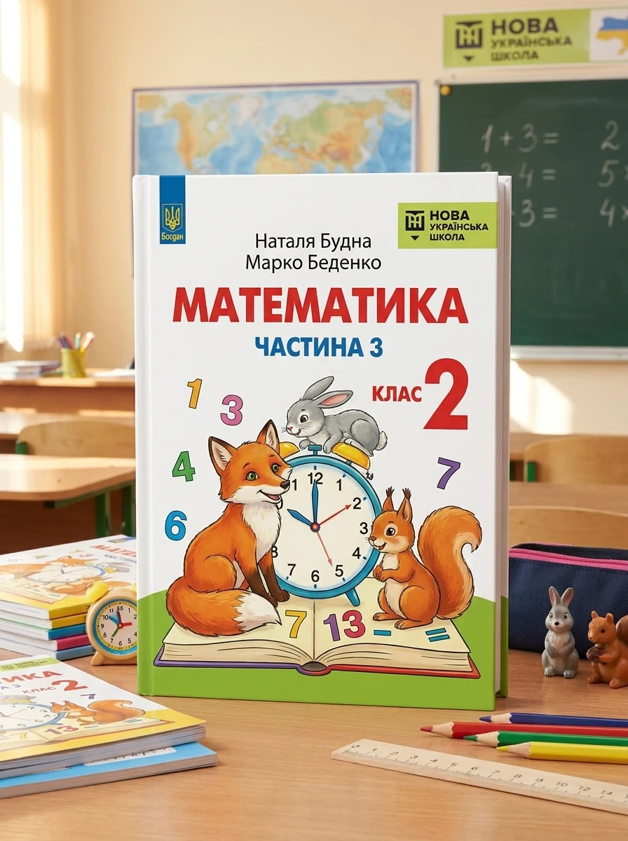 Математика. Навчальний посібник для 2 класу закладів загальної середньої освіти. Частина 3 — Дитяча література