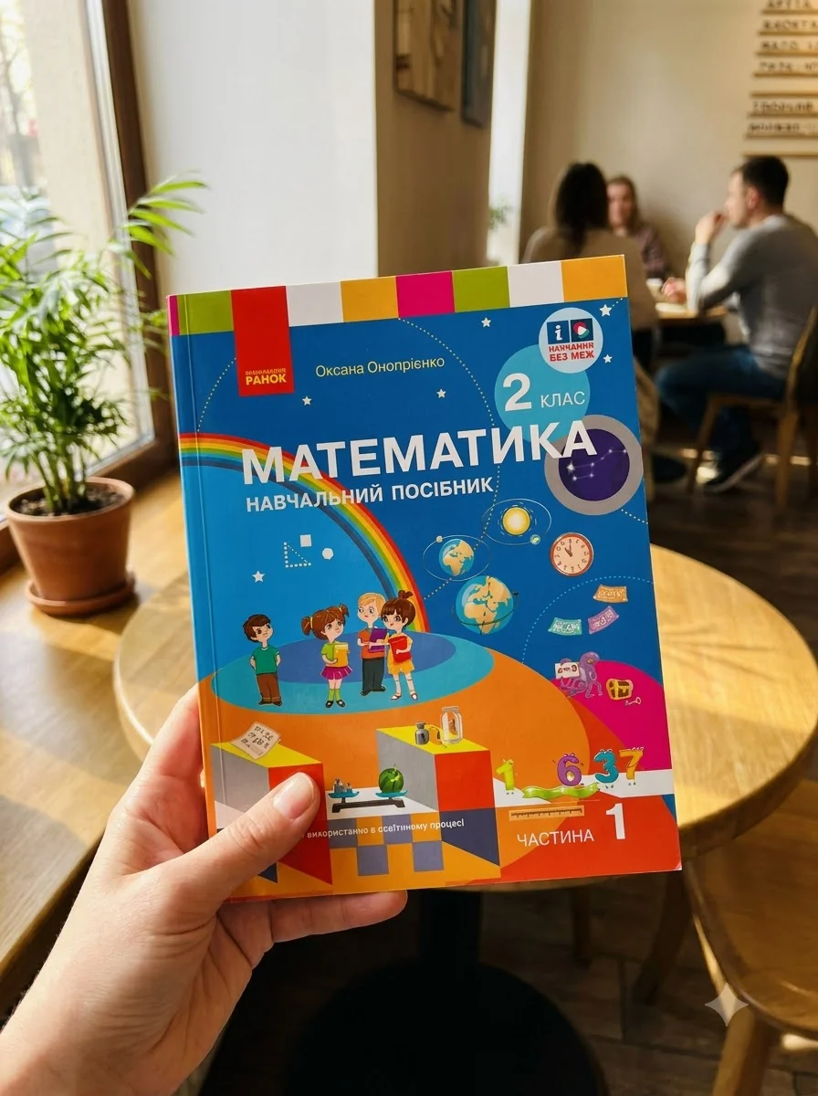 Математика. Навчальний посібник для 2 класу ЗЗСО (у 3-х частинах). Частина 1 — Дім, сім'я, релігія