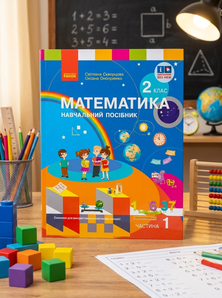 Математика. Навчальний посібник для 2 класу ЗЗСО (у 3-х частинах). Частина 1 — фото 2