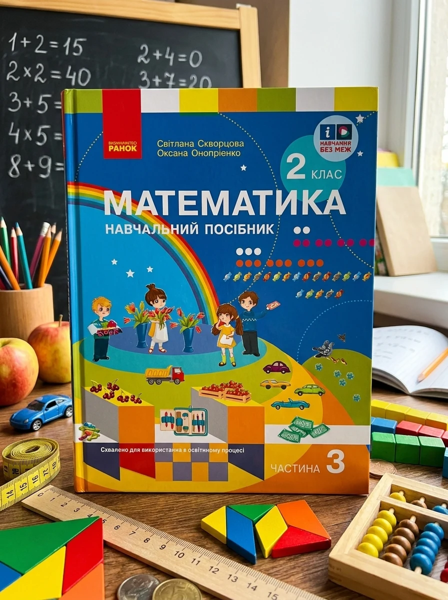 Математика. Навчальний посібник для 2 класу ЗЗСО (у 3-х частинах). Частина 3 — Дитяча література