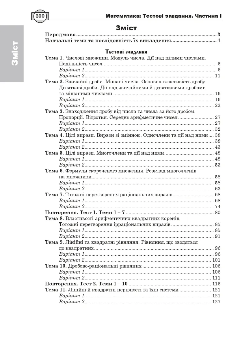 Математика. НМТ. Комплексне видання. Частина І. Алгебра. ЗНО і НМТ. 2026 — Ігор Клочко, фото 4