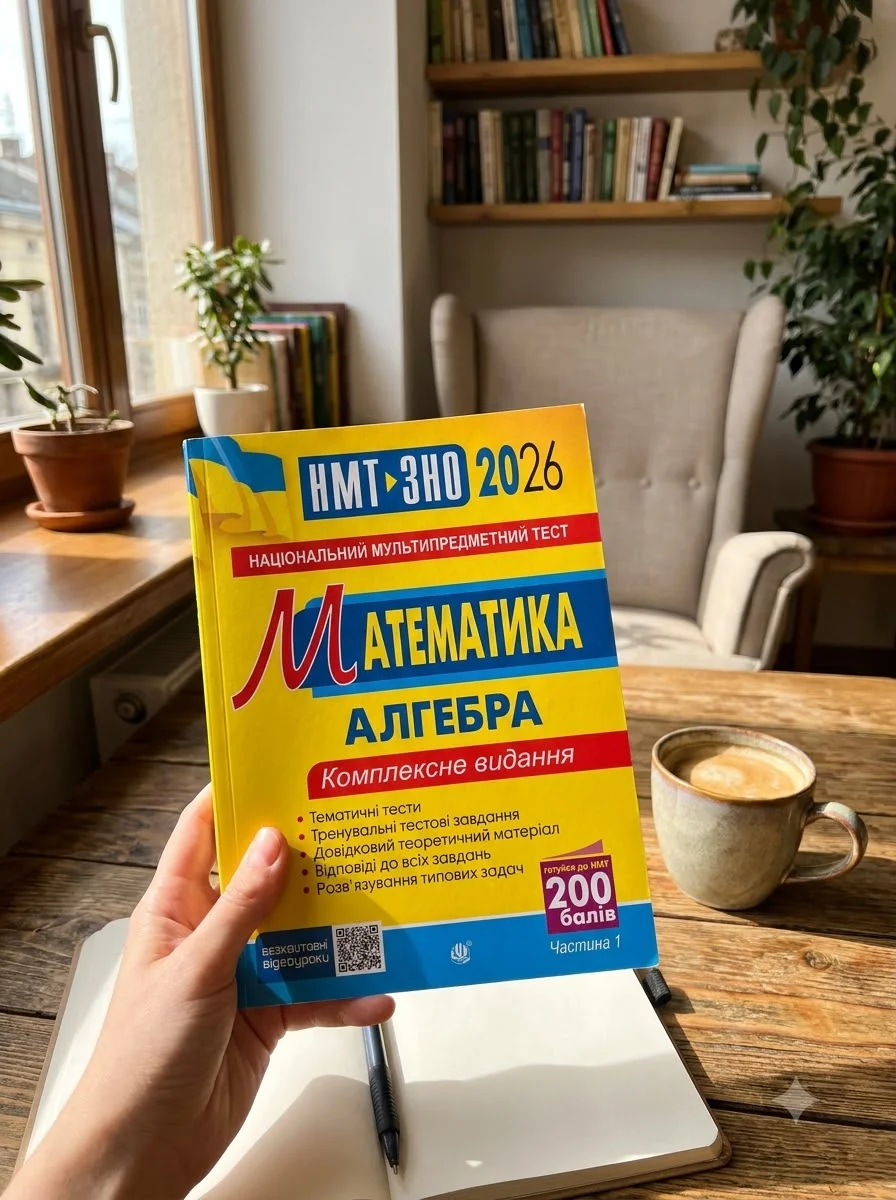 Математика. НМТ. Комплексне видання. Частина І. Алгебра. ЗНО і НМТ. 2026