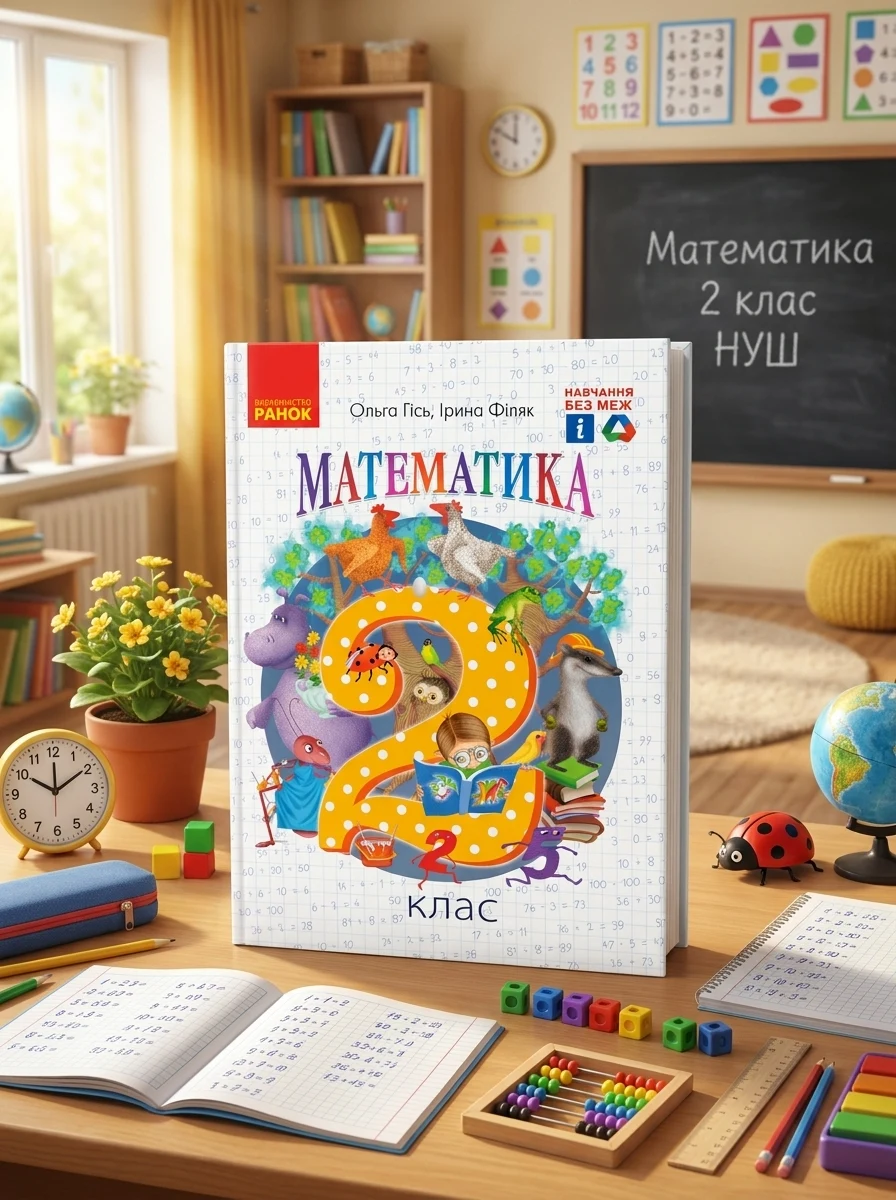 Математика Підручник. 2 клас — Дитяча література