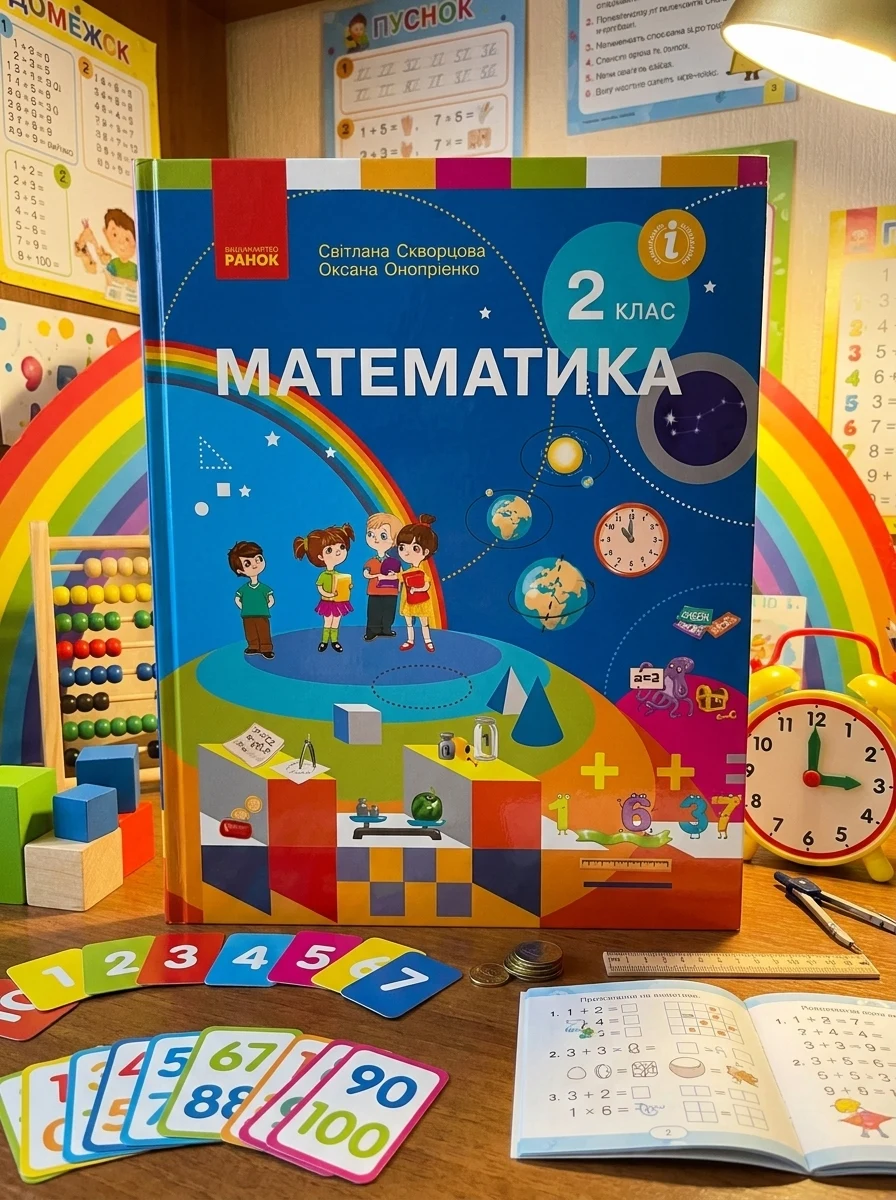 Математика. Підручник. 2 клас — Дитяча література