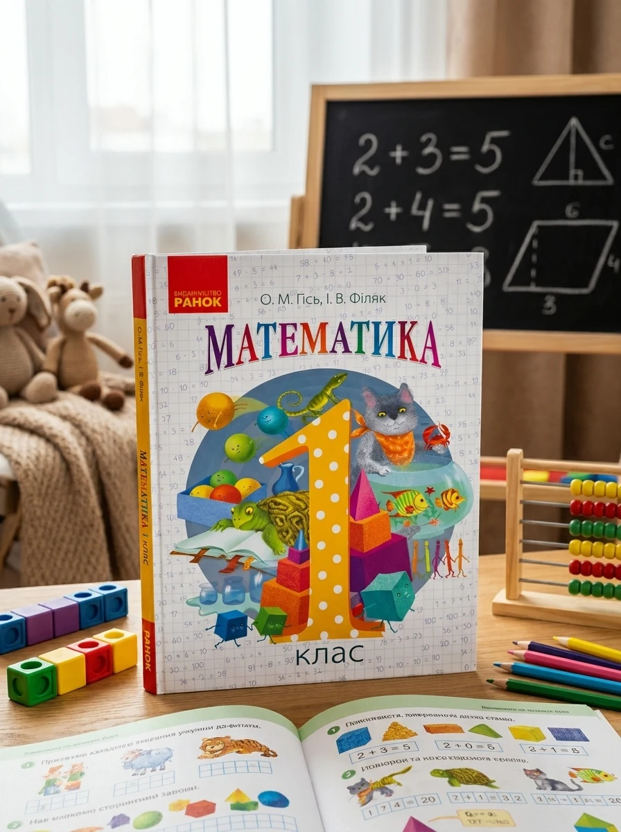 Математика. Підручник для 1 класу — Дитяча література