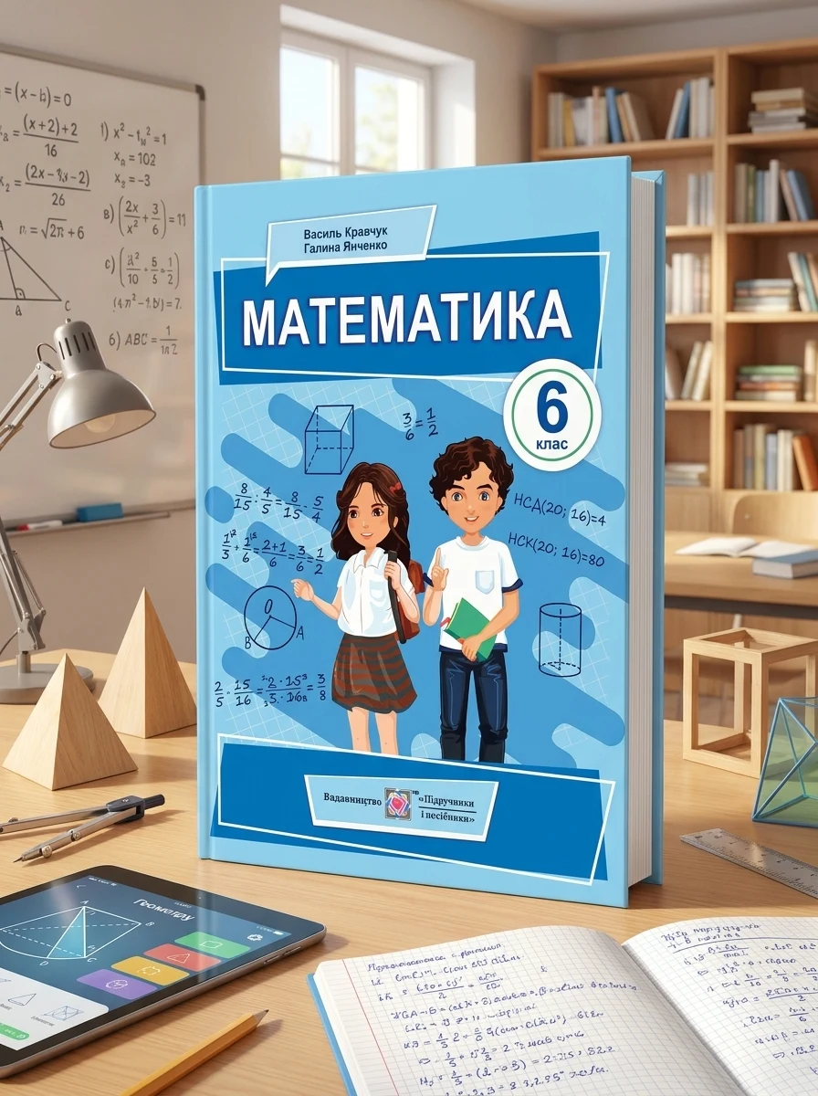 Математика. 6 клас. Підручник